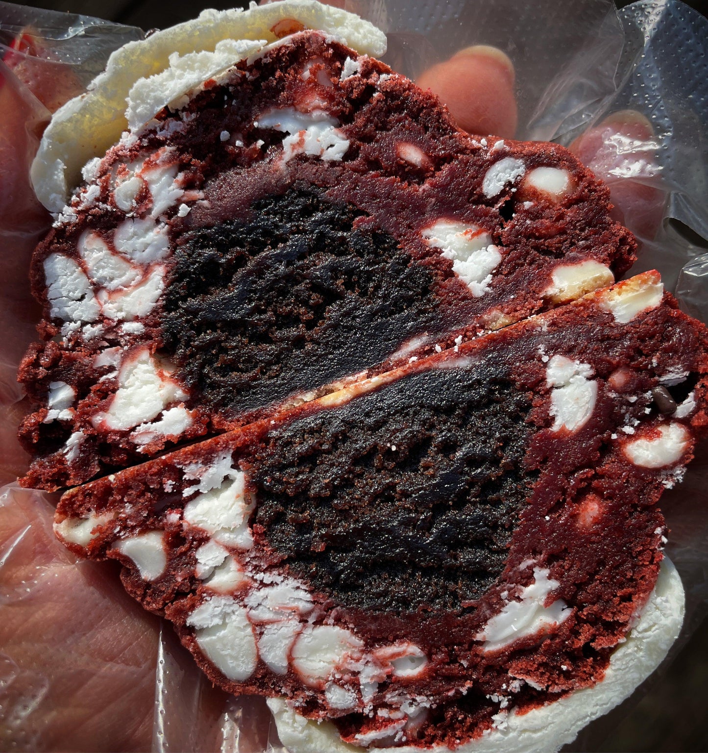 Velvet and Lace (Red Velvet + Brownie Cookie) - Stuff'd Pittsburgh